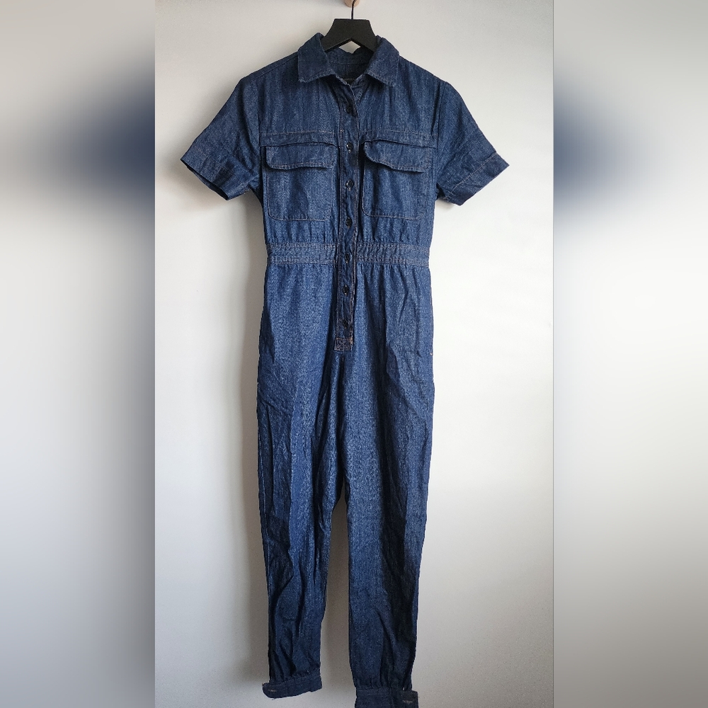 Banana Republic Denim Jumpsuit